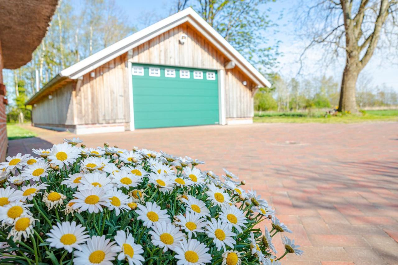Vila Reetdach Ostfriesenhaus Südbrookmerland Exteriér fotografie
